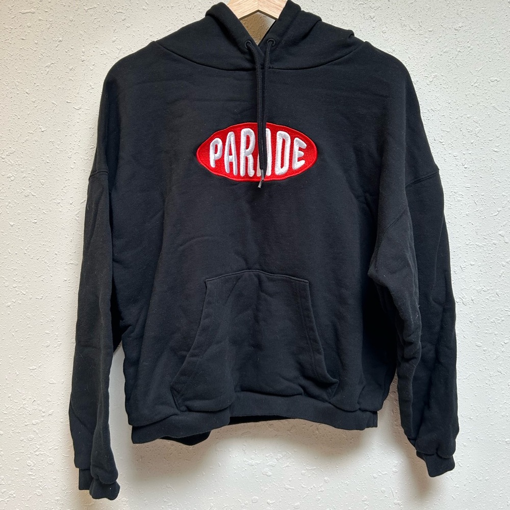 Parade brand black hoodie sweatshirt never worn